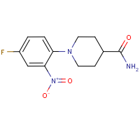 CAS: 874800-67-6 | PC5322 | 1-(4-Fluoro-2-nitrophenyl)piperidine-4-carboxamide