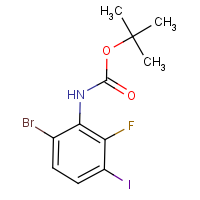 CAS:1980049-22-6 | PC53228 | 6-Bromo-2-fluoro-3-iodoaniline, N-BOC protected