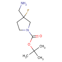 CAS: 1228765-06-7 | PC53232 | tert-Butyl 3-(aminomethyl)-3-fluoropyrrolidine-1-carboxylate