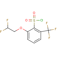 CAS:865352-01-8 | PC53252 | 2-(2,2-Difluoroethoxy)-6-(trifluoromethyl)benzenesulphonyl chloride