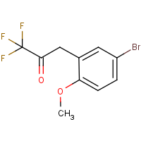 CAS: 898787-45-6 | PC53257 | 3-(5-Bromo-2-methoxyphenyl)-1,1,1-trifluoro-2-propanone