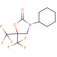 CAS:1980053-84-6 | PC53266 | 3-Cyclohexyl-5,5-bis(trifluoromethyl)-1,3-oxazolidin-2-one