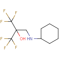 CAS:1980044-21-0 | PC53270 | 2-[(Cyclohexylamino)methyl]-1,1,1,3,3,3-hexafluoropropan-2-ol
