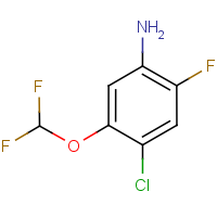 CAS:106969-11-3 | PC53276 | 4-Chloro-5-(difluoromethoxy)-2-fluoroaniline