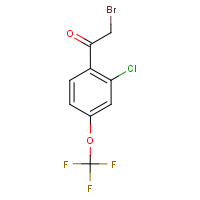CAS: 1980054-12-3 | PC53281 | 2-Chloro-4-(trifluoromethoxy)phenacyl bromide