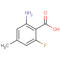 CAS: 1522641-69-5 | PC53300 | 2-Amino-6-fluoro-4-methylbenzoic acid