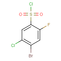 CAS: 1208075-41-5 | PC53319 | 4-Bromo-5-chloro-2-fluorobenzenesulphonyl chloride