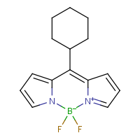 CAS: | PC53325 | 10-cyclohexyl-5,5-difluoro-5H-4l4,5l4-dipyrrolo[1,2-c:2',1'-f][1,3,2]diazaborinine