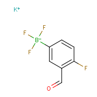 CAS:  | PC53343 | Potassium (4-fluoro-3-formylphenyl)trifluoroborate