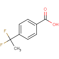 CAS: 55805-14-6 | PC53351 | 4-(1,1-Difluoroethyl)benzoic acid