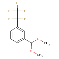 CAS: 2149602-16-2 | PC53371 | 1-(dimethoxymethyl)-3-(pentafluoroethyl)benzene