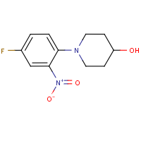 CAS:942474-44-4 | PC5338 | 1-(4-Fluoro-2-nitrophenyl)piperidin-4-ol