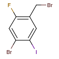 CAS: 2090324-46-0 | PC53381 | 4-Bromo-2-fluoro-5-iodobenzyl bromide