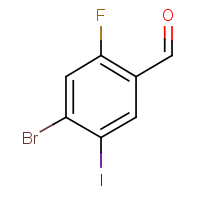 CAS: 1803588-49-9 | PC53382 | 4-Bromo-2-fluoro-5-iodobenzaldehyde