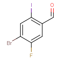 CAS: 1379347-43-9 | PC53388 | 4-Bromo-5-fluoro-2-iodobenzaldehyde