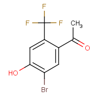 CAS:1898381-10-6 | PC53403 | 5'-bromo-4'-hydroxy-2'-(trifluoromethyl)acetophenone
