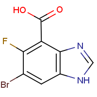 CAS:2092803-73-9 | PC53408 | 6-Bromo-5-fluoro-1H-benzimidazole-4-carboxylic acid