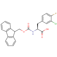 CAS:1629658-17-8 | PC53412 | 3-Chloro-4-fluoro-L-phenylalanine, N-FMOC protected