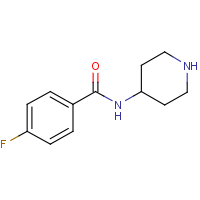 CAS: 75484-39-8 | PC53414 | 4-Fluoro-N-piperidin-4-ylbenzamide