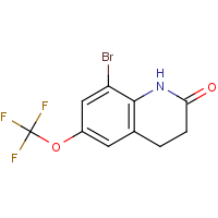 CAS:2149597-02-2 | PC53416 | 8-Bromo-6-(trifluoromethoxy)-1,2,3,4-tetrahydroquinoline-2-one