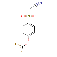 CAS: 1268265-13-9 | PC5342 | 4-(Trifluoromethoxy)benzenesulphonylacetonitrile