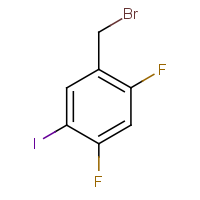 CAS: 2022670-54-6 | PC53420 | 2,4-Difluoro-5-iodobenzyl bromide