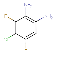 CAS: 170098-84-7 | PC5346 | 4-Chloro-3,5-difluorobenzene-1,2-diamine