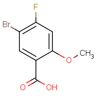 CAS: 95383-26-9 | PC535006 | 5-Bromo-4-fluoro-2-methoxybenzoic acid