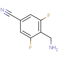 CAS: 633336-81-9 | PC535013 | 4-(Aminomethyl)-3,5-difluorobenzonitrile