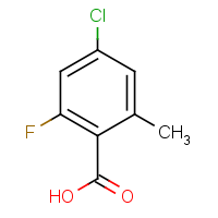 CAS: 1427395-43-4 | PC535016 | 4-Chloro-2-fluoro-6-methylbenzoic acid