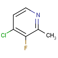 CAS: 1195251-01-4 | PC535028 | 4-Chloro-3-fluoro-2-methylpyridine
