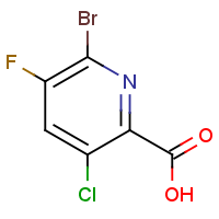 CAS:514798-17-5 | PC535038 | 6-Bromo-3-chloro-5-fluoropicolinic acid