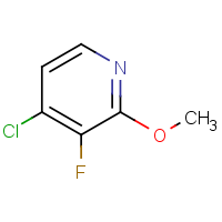 CAS: 1227572-96-4 | PC535045 | 4-Chloro-3-fluoro-2-methoxypyridine