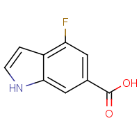 CAS:885520-31-0 | PC535068 | 4-Fluoro-1H-indole-6-carboxylic acid