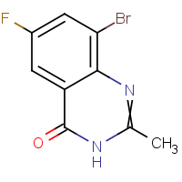 CAS: 1352717-91-9 | PC535071 | 8-Bromo-6-fluoro-2-methylquinazolin-4(3H)-one