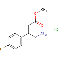 CAS: 2149591-12-6 | PC53523 | 4-Amino-3-(4-fluorophenyl)butyric acid methyl ester hydrochloride