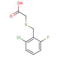 CAS:714260-38-5 | PC53532 | 2-[(2-Chloro-6-fluorophenyl)methylsulphanyl]acetic acid
