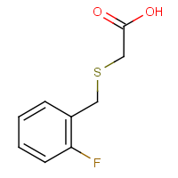 CAS:180044-55-7 | PC53534 | 2-[(2-Fluorophenyl)methylsulphanyl]acetic acid
