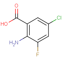 CAS: 1028757-83-6 | PC53542 | 2-Amino-5-chloro-3-fluorobenzoic acid
