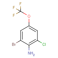 CAS: 1228108-74-4 | PC53547 | 2-Bromo-6-chloro-4-(trifluoromethoxy)aniline