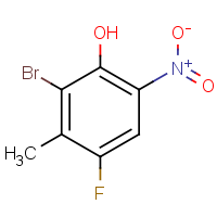 CAS: 2055699-04-0 | PC53564 | 2-Bromo-4-fluoro-3-methyl-6-nitrophenol