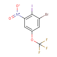CAS: 2366994-47-8 | PC53577 | 1-Bromo-2-iodo-3-nitro-5-(trifluoromethoxy)benzene