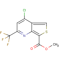 CAS: 175203-40-4 | PC5359 | Methyl 4-chloro-6-(trifluoromethyl)thieno[3,4-b]pyridine-1-carboxylate