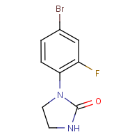 CAS:160132-29-6 | PC53591 | 1-(4-Bromo-2-fluoro-phenyl)imidazolidin-2-one