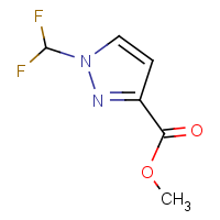CAS:1310351-03-1 | PC53617 | Methyl 1-(difluoromethyl)pyrazole-3-carboxylate