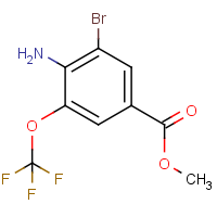 CAS: 1260829-36-4 | PC53618 | Methyl 4-amino-3-bromo-5-(trifluoromethoxy)benzoate