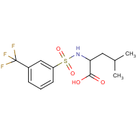 CAS:251097-65-1 | PC5362 | 4-Methyl-2-[3-(trifluoromethyl)benzenesulphonylamino]pentanoic acid