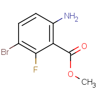 CAS:1637774-20-9 | PC53624 | Methyl 6-amino-3-bromo-2-fluoro-benzoate