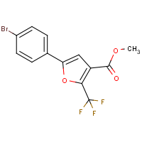 CAS: | PC53625 | Methyl 5-(4-bromophenyl)-2-(trifluoromethyl)furan-3-carboxylate