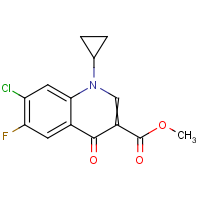 CAS:104599-90-8 | PC53628 | Methyl 7-chloro-1-cyclopropyl-6-fluoro-4-oxo-quinoline-3-carboxylate